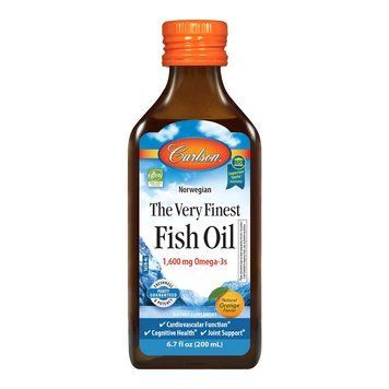 Carlson Labs The Very Finest Fish Oil, 200 мл - Апельсин CN9614-2 фото