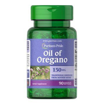 Puritan's Pride Oil of Oregano 150 mg, 90 капсул CN11672 фото