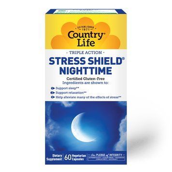 Country Life Stress Shield Nighttime, 60 капсул CN5292 фото