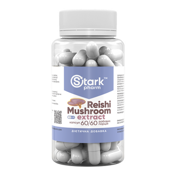 Reishi Mushroom Extract 600 mg - 60 caps 2023-10-7431 фото