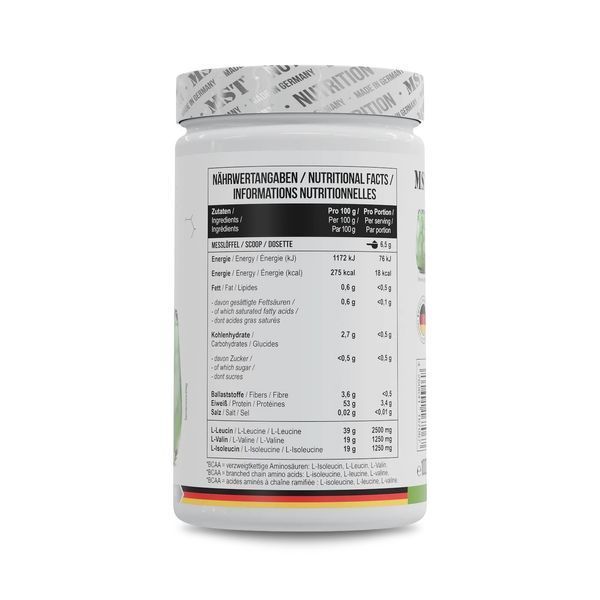 MST Nutrition BCAA ZERO, 1 кг - Зеленое яблоко CN19954-3 фото