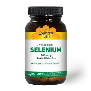 Country Life Selenium 100 mcg, 90 таблеток CN7802 фото