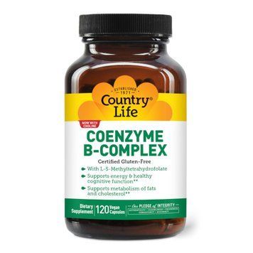 Country Life Coenzyme B-Complex, 120 вегакапсул CN9709 фото