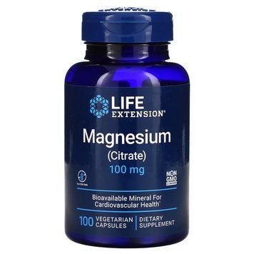Life Extension Magnesium Citrate 100 mg, 100 вегакапсул CN11350 фото