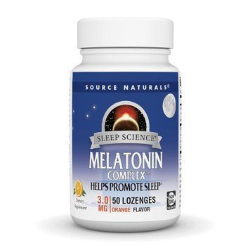 Sleep Science&reg; Melatonin Complex&trade; 3 mg - 50 lozenges Orange 2023-10-6604 фото