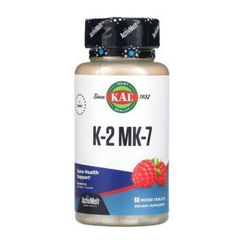 K-2 MK-7 ActivMelt 100 mcg - 60 tabs 2023-10-3419 фото