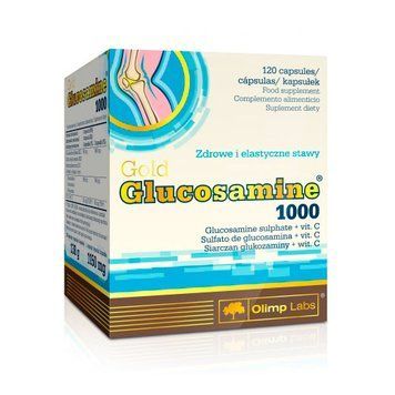 Olimp Sport Nutrition Gold Glucosamine 1000, 120 капсул CN318 фото
