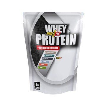 Power Pro Whey Protein, 1 кг - Клубника со сливками CN102-12 фото