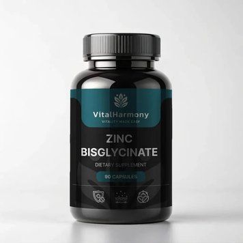 VitalHarmony Zinc Bisglycinate, 90 капсул CN16705 фото
