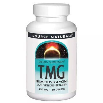 Source Naturals TMG 750 mg, 60 таблеток CN13543 фото
