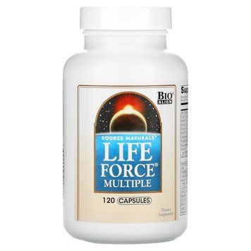 Source Naturals Life Force Multiple, 120 капсул CN12637 фото