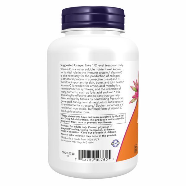Sodium Ascorbate - 227g (8oz) 2022-10-2573 фото
