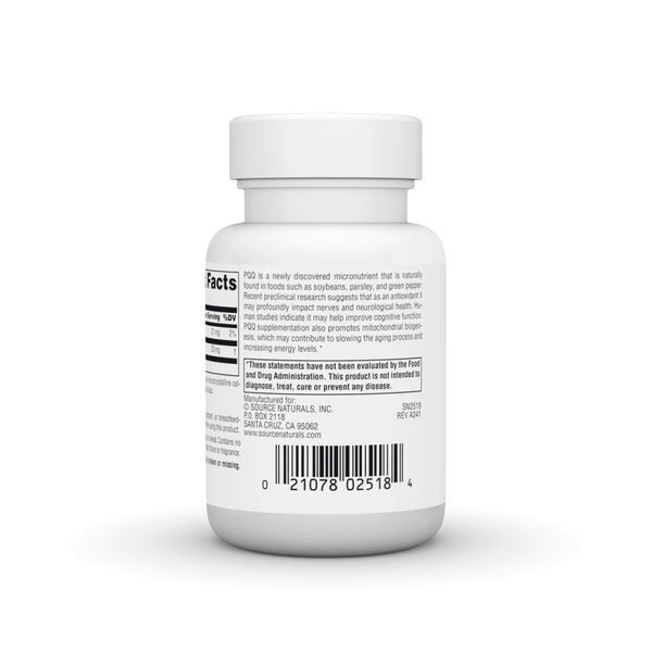 Source Naturals PQQ Mind, 30 таблеток CN20148-1 фото