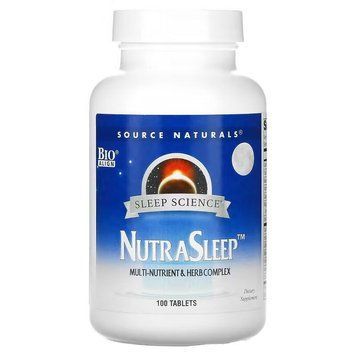 Source Naturals Sleep Science Nutra Sleep, 100 таблеток CN12635 фото