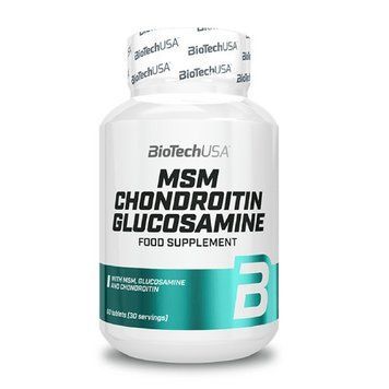BioTech MSM Chondroitin Glucosamine, 60 таблеток CN12905 фото
