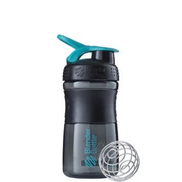 BlenderBottle SportMixer 590 мл, Black Teal CN10781 фото