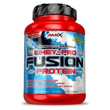 AMIX Whey Pro Fusion, 1 кг - Шоколад CN8294-3 фото