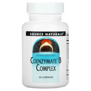 Source Naturals Coenzymate B Complex, 60 леденцов - Апельсин CN12562-1 фото