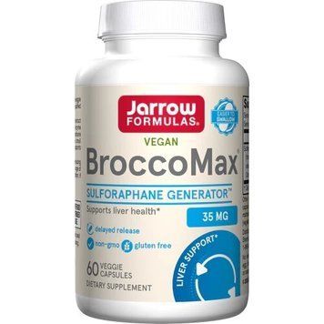Jarrow Formulas Vegan BroccoMax, 60 вегакапсул CN10001 фото