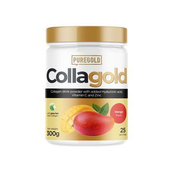 Pure Gold Protein CollaGold, 300 грамм - Манго CN7415-5 фото