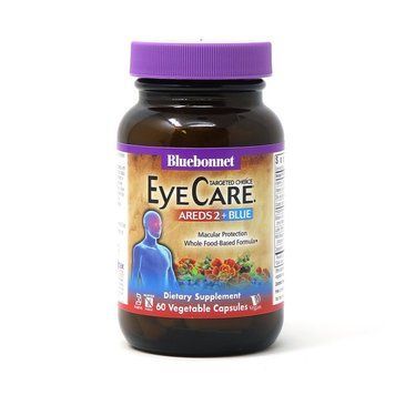 Bluebonnet Nutrition Targeted Choice Eye Care Areds2 + Blue, 60 вегакапсул CN5170 фото