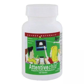 Source Naturals Attentive Child, 120 таблеток CN13556 фото