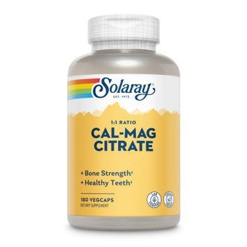 Cal-Mag Citrate - 180 veg caps 2022-10-2444 фото
