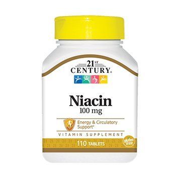 21st Century Niacin 100 mg, 110 таблеток CN3909 фото