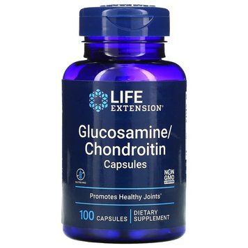Life Extension Glucosamine/Chondroitin, 100 капсул CN14523 фото