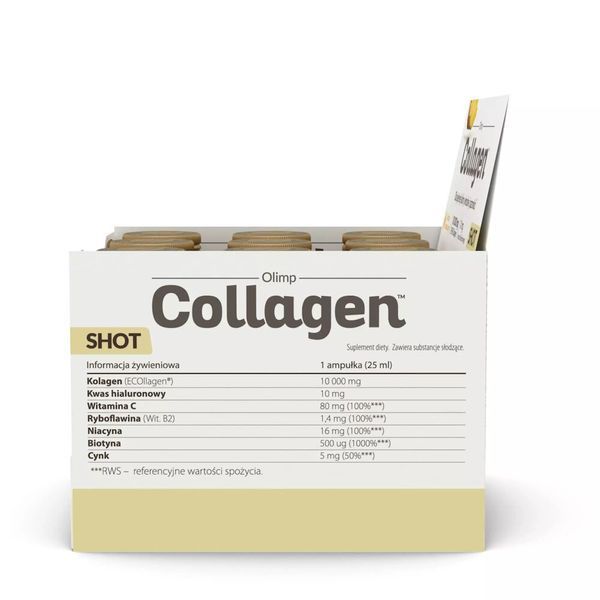 Olimp Sport Nutrition Collagen 10000 mg, 9*25 мл - Ананас CN15593-1 фото