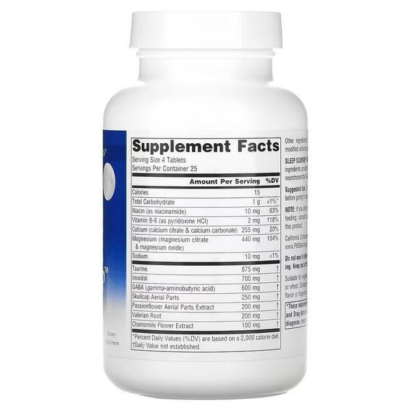 Source Naturals Sleep Science Nutra Sleep, 100 таблеток CN12635 фото