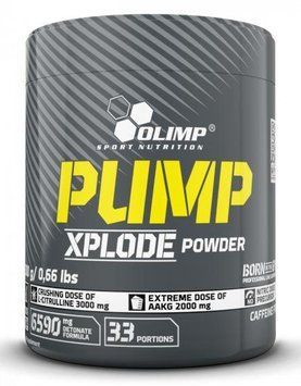 Olimp Sport Nutrition Pump Xplode Powder, 300 грамм - Фруктовый пунш CN2194-2 фото