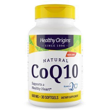 Healthy Origins CoQ10 Kaneka Q10 600 mg, 30 капсул CN13701 фото