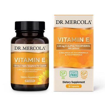 Dr. Mercola Vitamin E, 30 капсул CN9549 фото