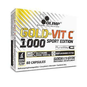 Olimp Sport Nutrition Gold-Vit C 1000 Sport Edition, 60 капсул CN5904 фото