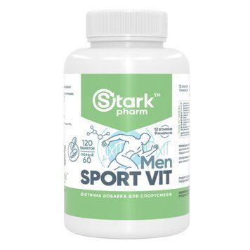 Stark Sport Vit MEN - 120tab (До 09.27) 2024-11-0221 фото