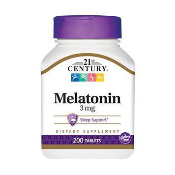 21st Century Melatonin 3 mg, 200 таблеток CN3903 фото