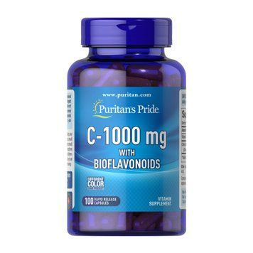 Vitamin C-1000 mg with Bioflavonoids - 100 caps 2023-10-6435 фото