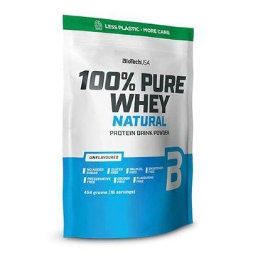 BioTech 100% Pure Whey Natural, 454 грамм CN16720 фото