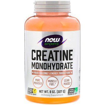 NOW Creatine Monohydrate, 227 грамм CN706 фото