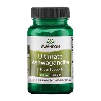 Ultimate Ashwagandha 250 mg - 60veg caps 100-36-2149892-20 фото