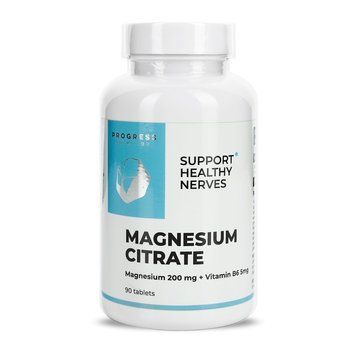 Progress Nutrition Magnesium Citrate, 90 таблеток CN16429 фото