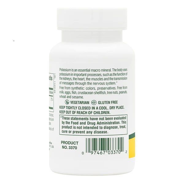 Natures Plus Potassium 99 mg, 90 таблеток CN11701 фото