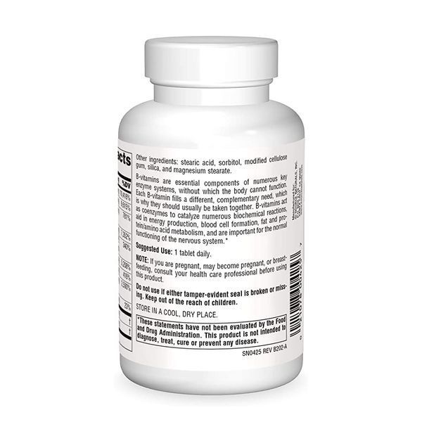 Source Naturals B-125, 60 таблеток CN12563 фото