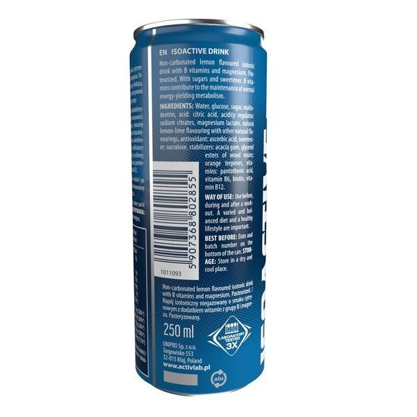 ActivLab Isoactive Drink, 250 мл - Лимон CN14398-1 фото