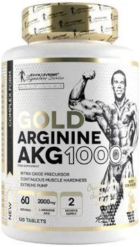 Kevin Levrone Gold Line Gold Arginine AKG 1000, 120 таблеток CN9674 фото