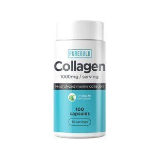 Pure Gold Protein Marine Collagen, 100 капсул CN7419 фото
