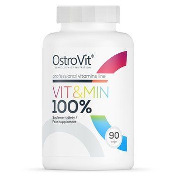 OstroVit 100% Vit & Min, 90 таблеток CN1380 фото