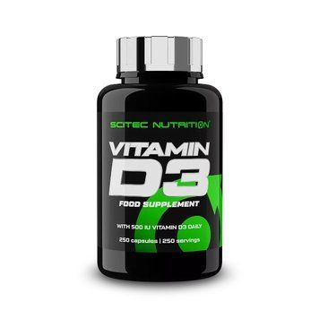 Scitec Nutrition Vitamin D3, 250 капсул CN2063 фото