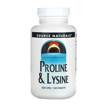 Proline & Lysine 550 mg - 120 tabs 2023-10-6140 фото